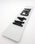 Load image into Gallery viewer, MAGNA PLATES 4D ACRYLIC NUMBER PLATE LICENSE PLATE