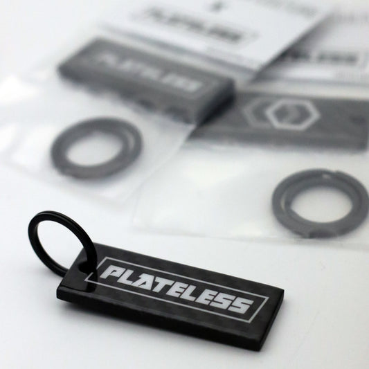 Limited Edition | Plateless X Carbon Culture keyring