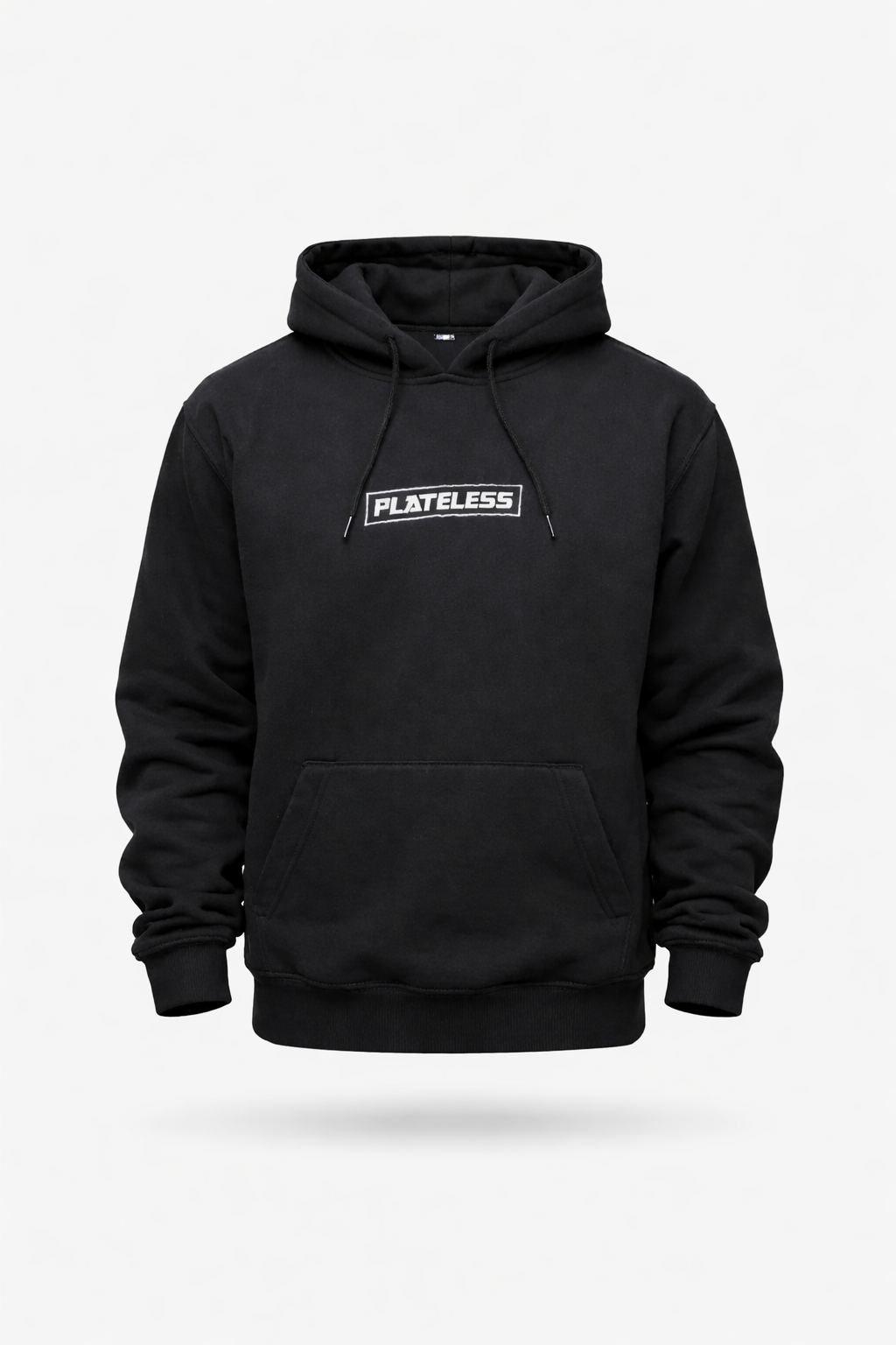 Plateless Lightning Hoodie - Black