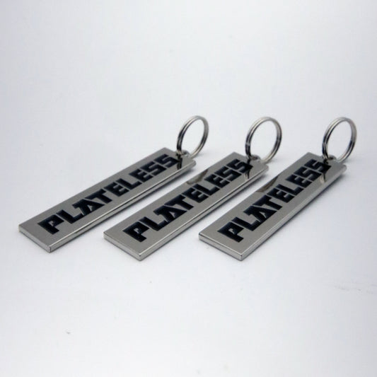 Metal Plateless Keyring