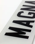 Load image into Gallery viewer, MAGNA PLATES STANDARD PRINTED NUMBER PLATE LICENSE PLATE CLOSE UP
